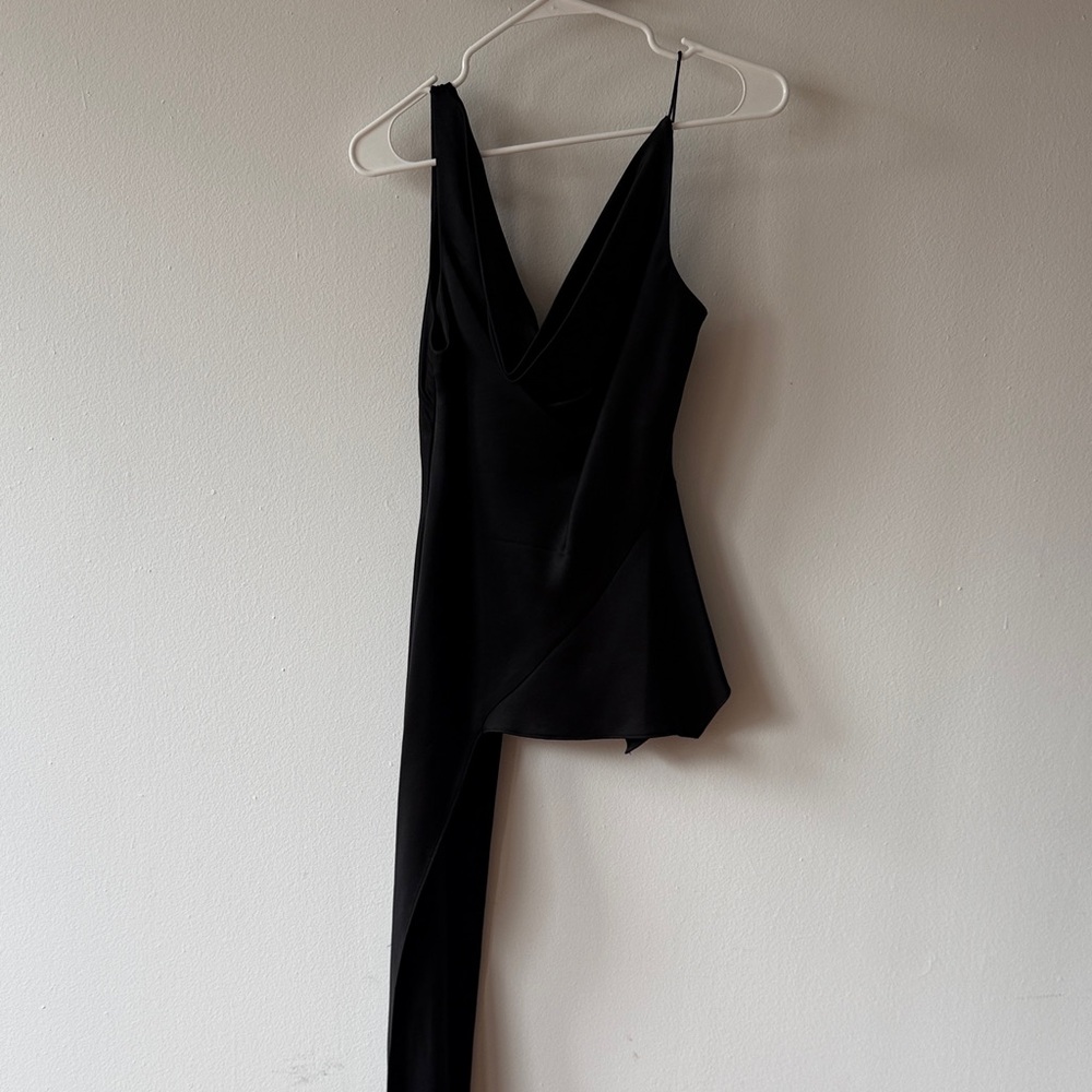 SIMKHAI Ronnie asymmetric draped top